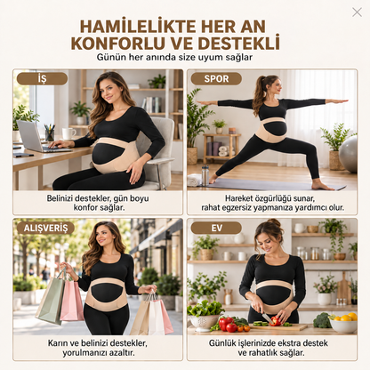 Comféra™ Hamile Destek Bel Korsesi